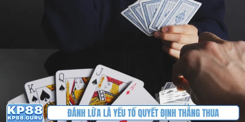 Game HOT Poker KP88 - Thách thức trí tuệ cao thủ 2 Đánh lừa là yếu tố quyết định thắng thua